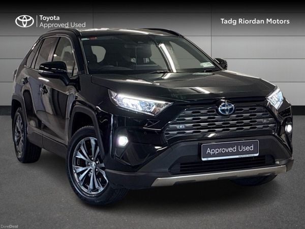 Toyota RAV4 SUV, Petrol Hybrid, 2022, Black