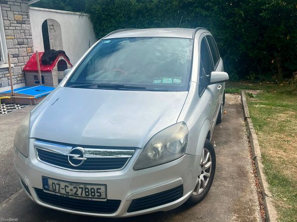 Opel Zafira MPV, Petrol, 2007, Silver