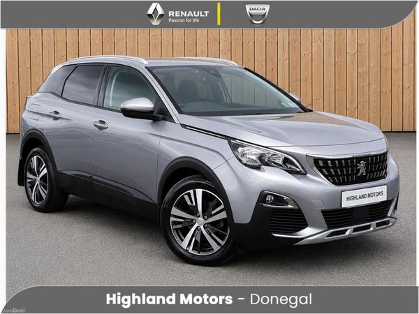 Peugeot 3008 MPV, Petrol, 2019, Grey