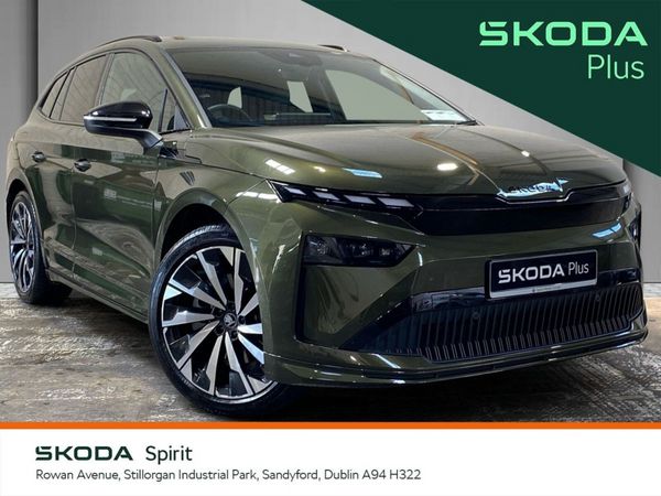 Skoda Enyaq SUV, Electric, 2026, Green