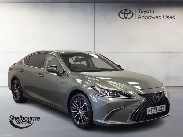 Lexus ES Saloon, Petrol Hybrid, 2023, Green
