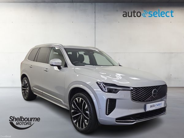 Volvo XC90 Estate, Petrol Hybrid, 2025, Silver