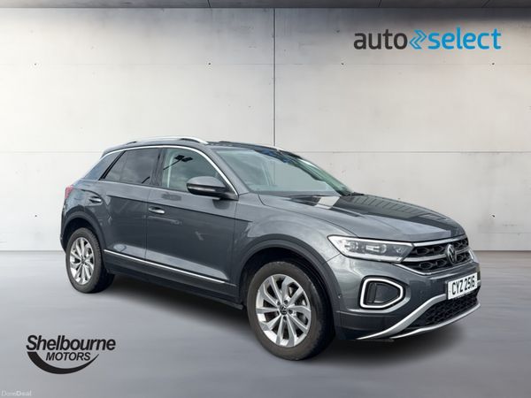 Volkswagen T-Roc Hatchback, Petrol, 2023, Grey