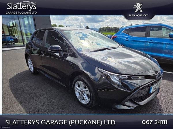 Toyota Corolla Hatchback, Petrol Hybrid, 2022, Black