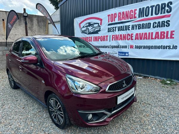 Mitsubishi Mirage Hatchback, Petrol, 2019, Red
