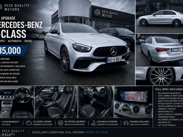 Mercedes-Benz E-Class Saloon, Diesel, 2018, Grey