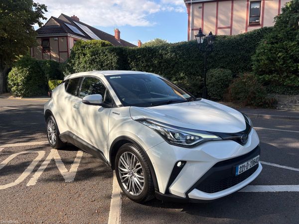 Toyota C-HR Hatchback, Petrol Hybrid, 2022, White