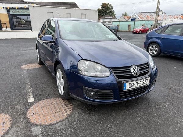 Volkswagen Golf Hatchback, Petrol, 2008, Blue