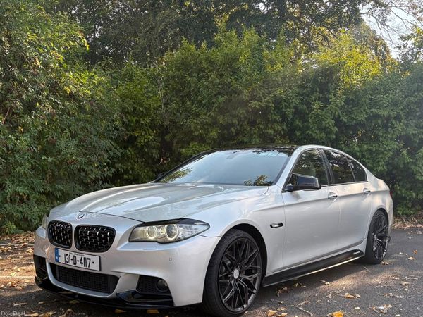 BMW 5-Series Saloon, Diesel, 2013, Silver