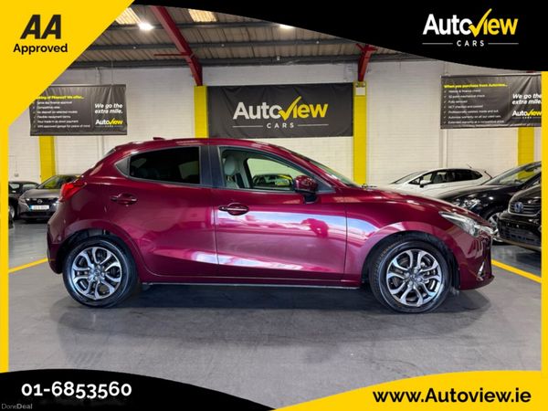Mazda Demio Hatchback, Diesel, 2017, Red