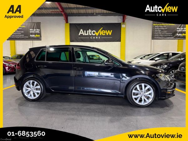 Volkswagen Golf Hatchback, Petrol, 2018, Black