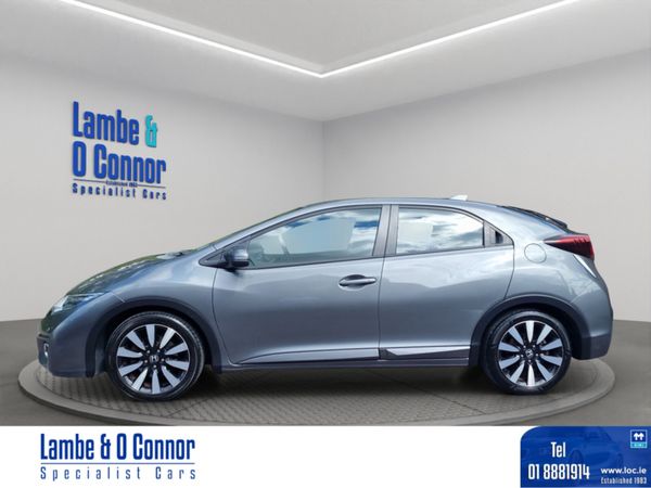 Honda Civic Hatchback, Petrol, 2016, Grey