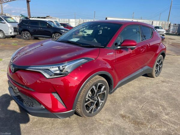 Toyota C-HR SUV, Petrol Hybrid, 2017, Red