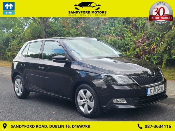 Skoda Fabia Hatchback, Petrol, 2017, Black