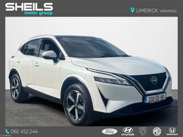 Nissan Qashqai MPV, Petrol, 2023, White