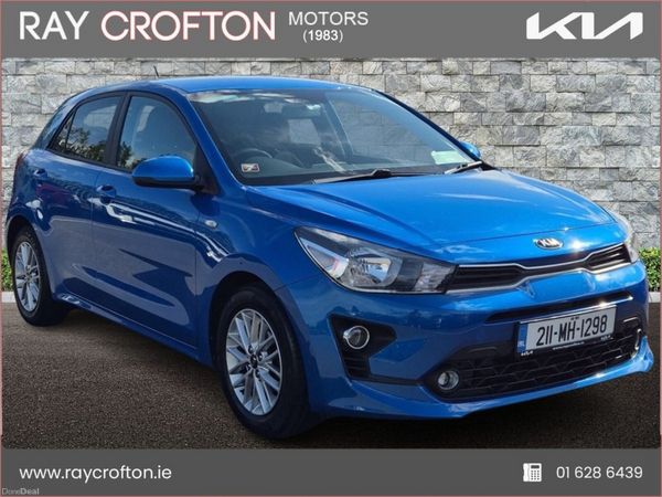 Kia Rio Hatchback, Petrol, 2021, Blue