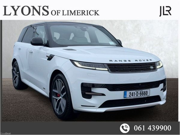 Land Rover Range Rover Sport SUV, Petrol Plug-in Hybrid, 2024, White