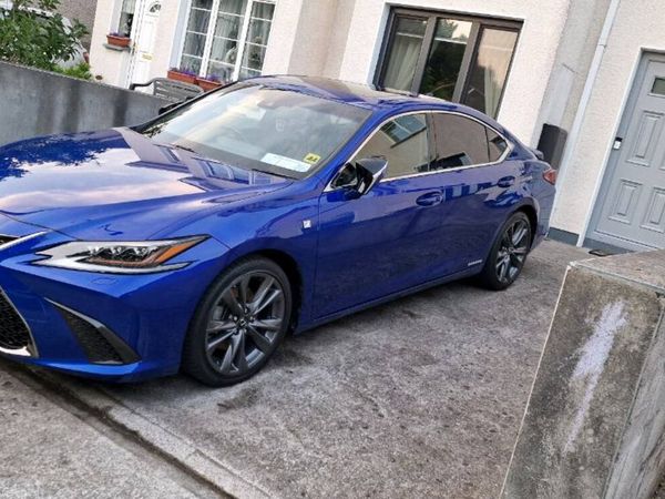 Lexus ES Saloon, Petrol Hybrid, 2020, Blue