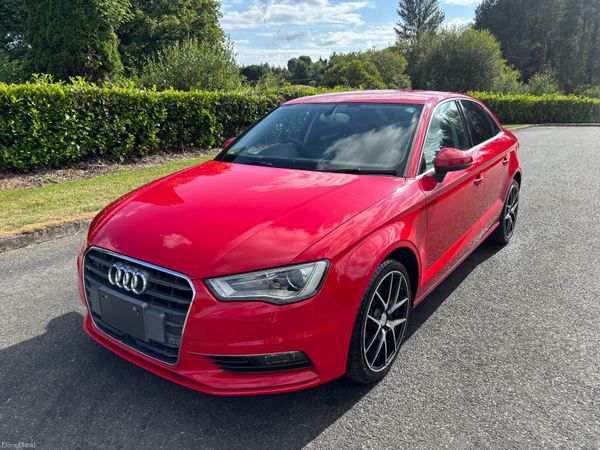 Audi A3 Hatchback, Petrol, 2015, Red