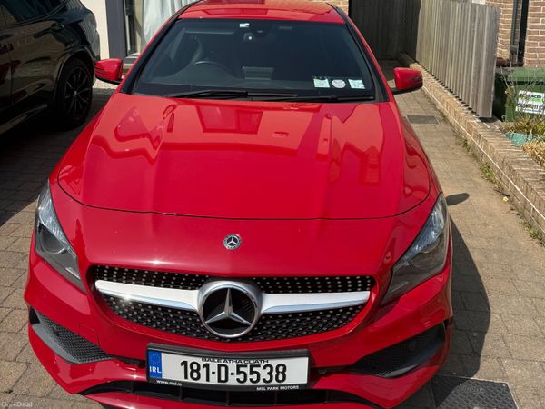 Mercedes-Benz CLA Saloon, Diesel, 2018, Red