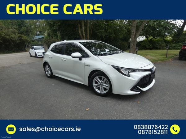 Toyota Corolla Hatchback, Petrol Hybrid, 2019, White