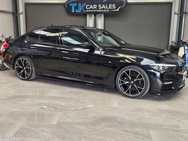 BMW 5-Series Saloon, Diesel, 2018, Black