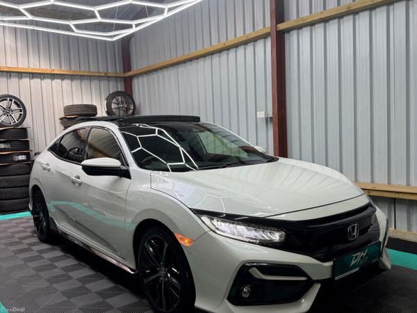 Honda Civic Hatchback, Petrol, 2021, White