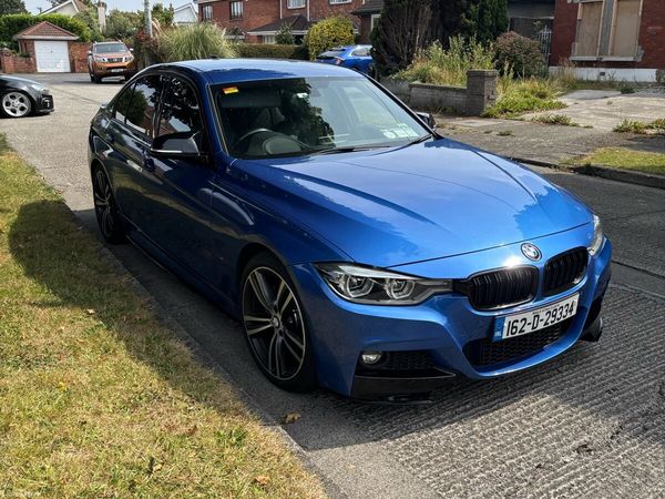 BMW 3-Series Saloon, Petrol Plug-in Hybrid, 2016, Blue