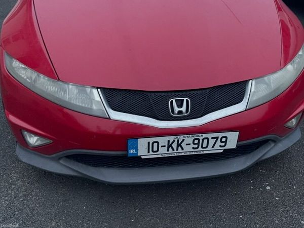 Honda Civic Hatchback, Petrol, 2010, Red