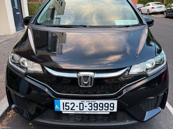 Honda Fit Hatchback, Petrol Hybrid, 2015, Black