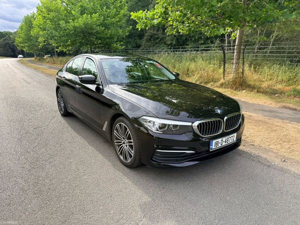 BMW 5-Series Saloon, Diesel, 2018, Black