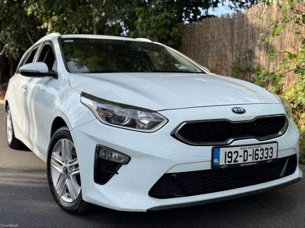 Kia Ceed Estate, Diesel, 2019, White