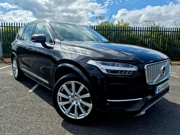 Volvo XC90 SUV, Petrol Plug-in Hybrid, 2016, Black