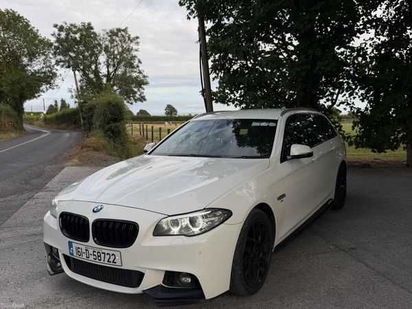 BMW 5-Series Estate, Diesel, 2016, White