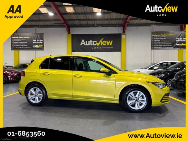 Volkswagen e-Golf Hatchback, Petrol Plug-in Hybrid, 2021, Yellow
