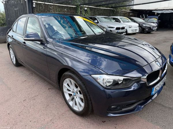 BMW 3-Series Saloon, Diesel, 2016, Blue