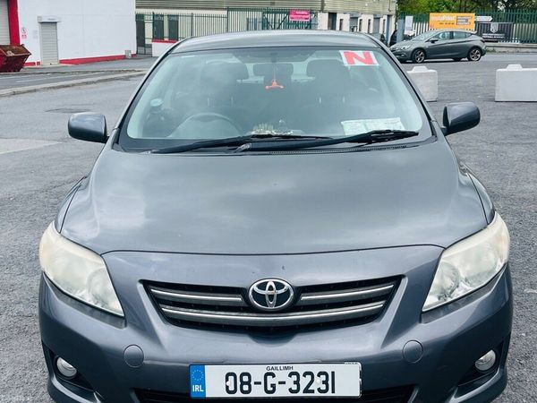 Toyota Corolla Saloon, Petrol, 2008, Grey