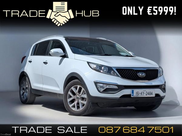 Kia Sportage SUV, Diesel, 2015, White