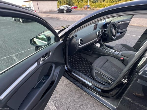 Audi A3 Saloon, Petrol, 2016, Black