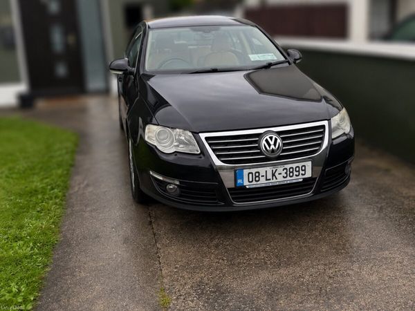 Volkswagen Passat Saloon, Diesel, 2008, Black