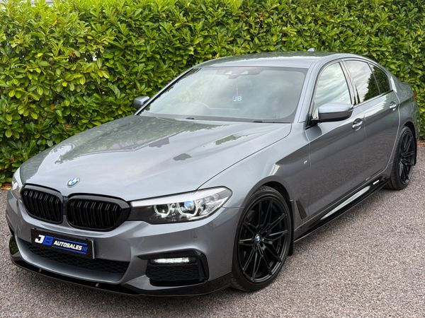 BMW 5-Series Saloon, Diesel, 2018, Blue