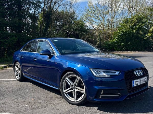 Audi A4 Saloon, Diesel, 2016, Blue