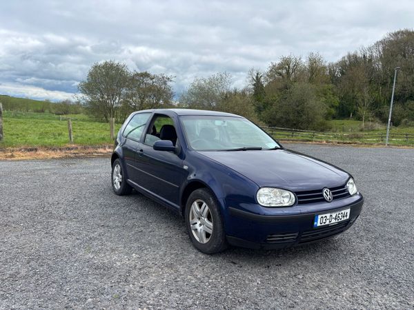 Volkswagen Golf Hatchback, Petrol, 2003, Blue