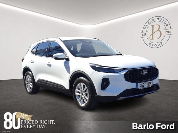 Ford Kuga SUV, Petrol Plug-in Hybrid, 2026, White