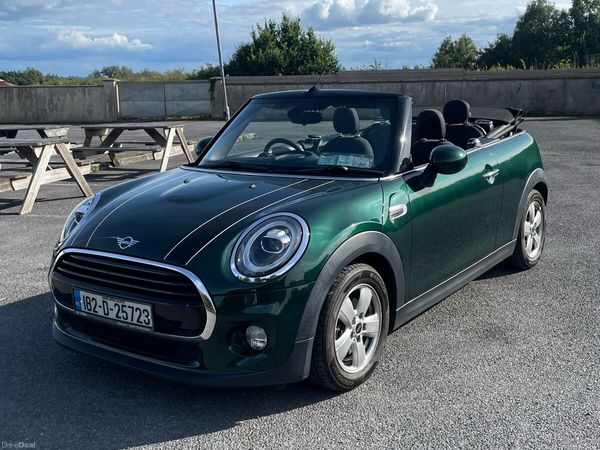 Mini Cooper Convertible, Petrol, 2018, Green