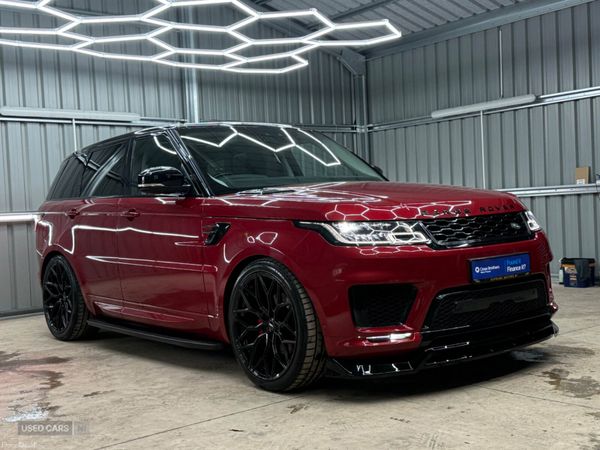 Land Rover Range Rover Sport SUV, Diesel, 2018, Red
