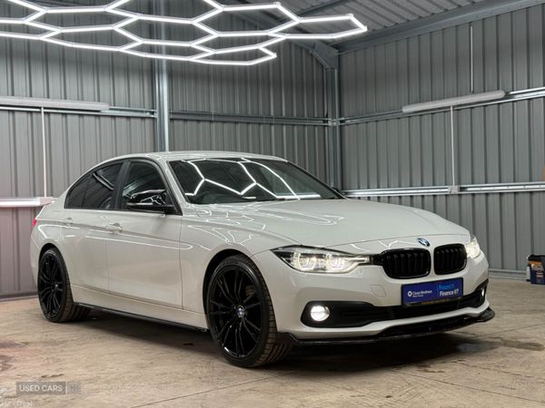BMW 3-Series Saloon, Diesel, 2017, White
