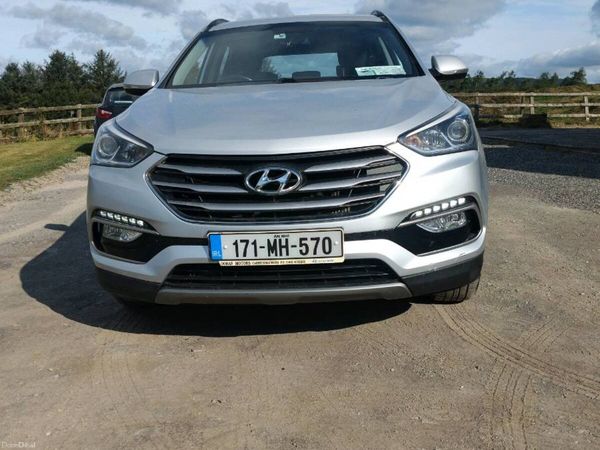 Hyundai Santa Fe SUV, Diesel, 2017, Grey