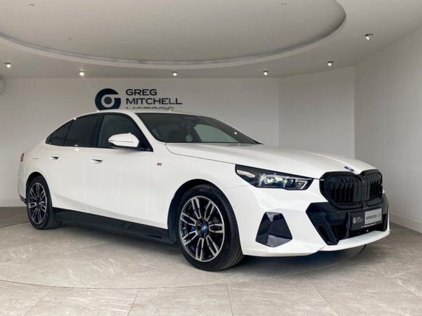 BMW i5 Saloon, Electric, 2024, White
