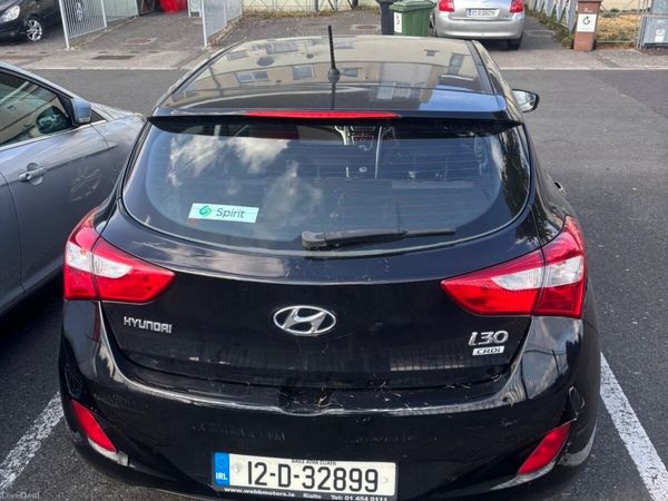 Hyundai i30 Hatchback, Diesel, 2012, Black